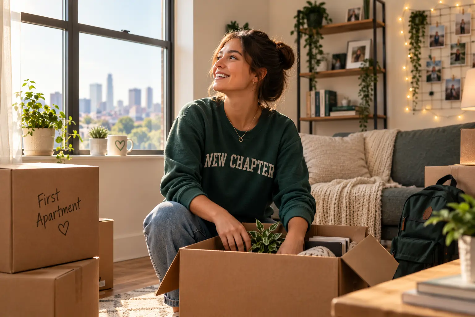 New beginnings in a cozy space